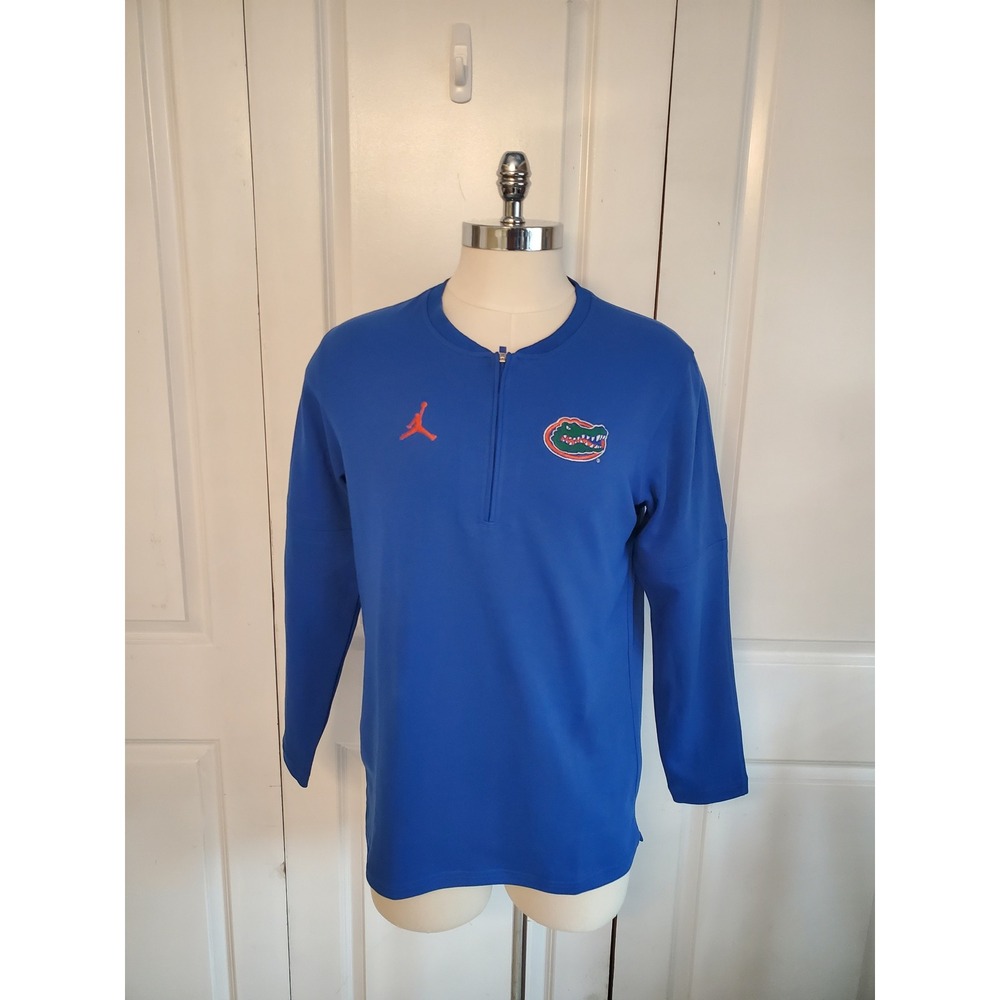 Jordan Florida Gators Logo 1/4‎ Zip Team Exclusive Issued Pullover Size M NWOT